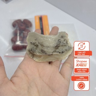 10gr tổ yến thô + nhíp, táo, đường