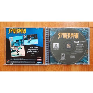 Game ps1 Spiderman no brand