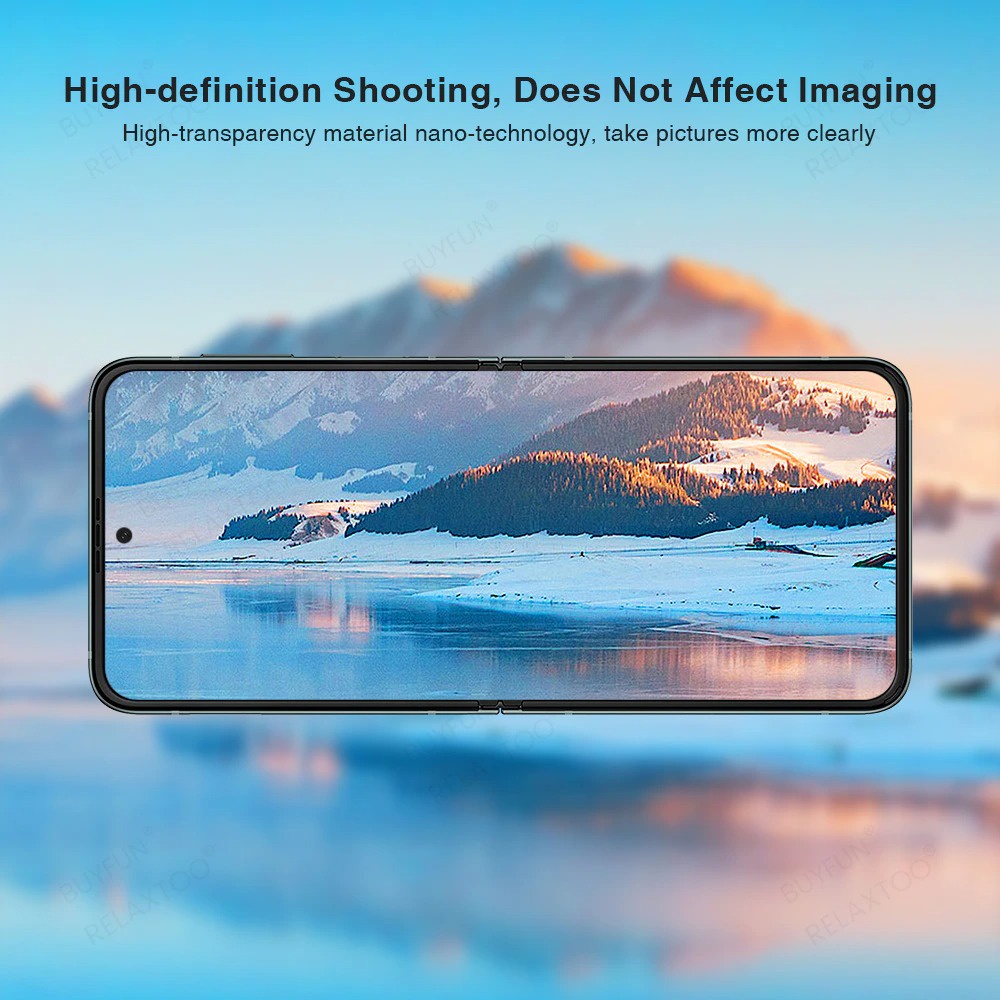 KÍNH CƯỜNG LỰC CAMERA SAMSUNG GALAXY Z FLIP 5G - Z FLIP 4 5G KUZOOM AR CHÍNH HÃNG