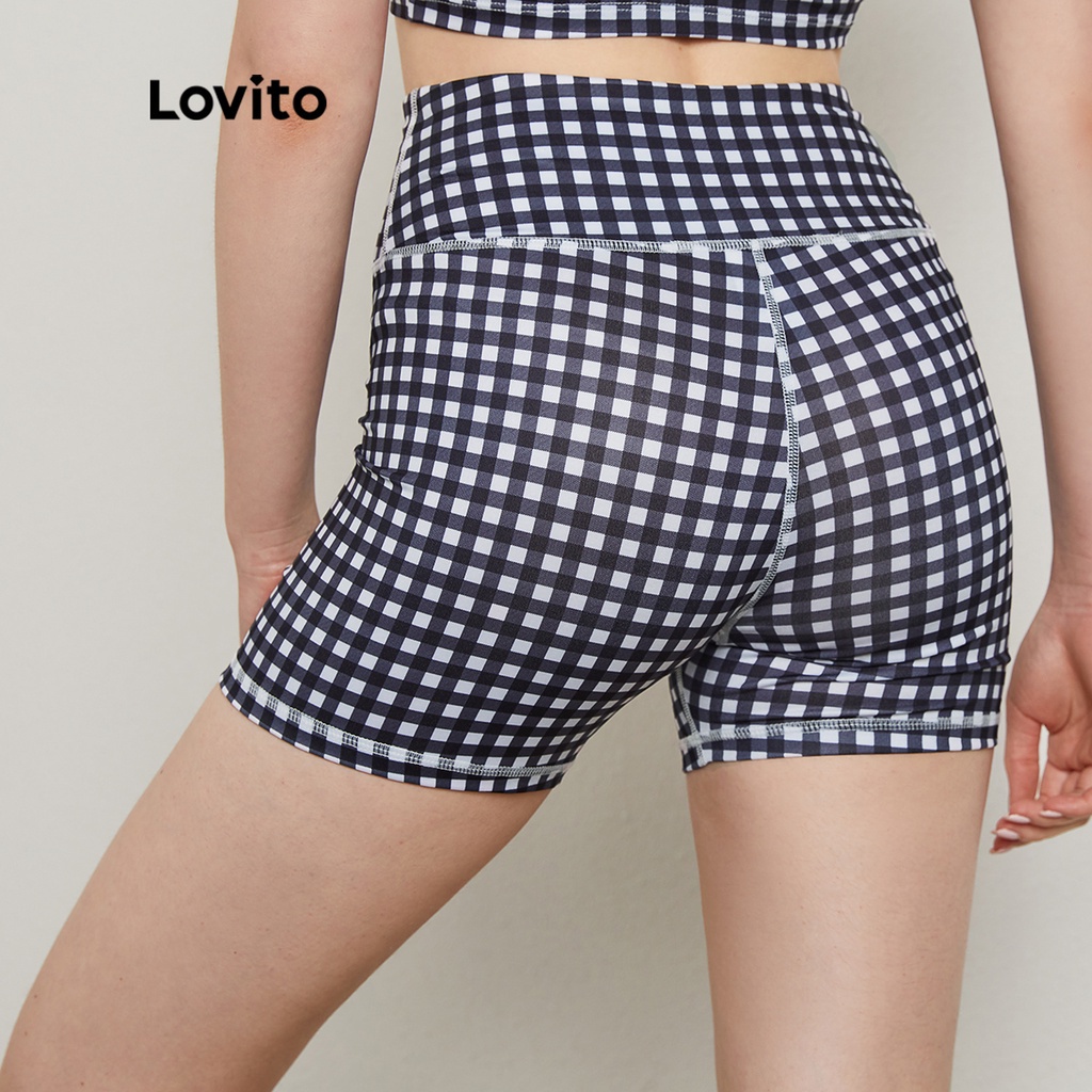 (Hàng có sẵn) Lovito Quần Short Thể Thao Nam L20D426 (Trắng, Đen)