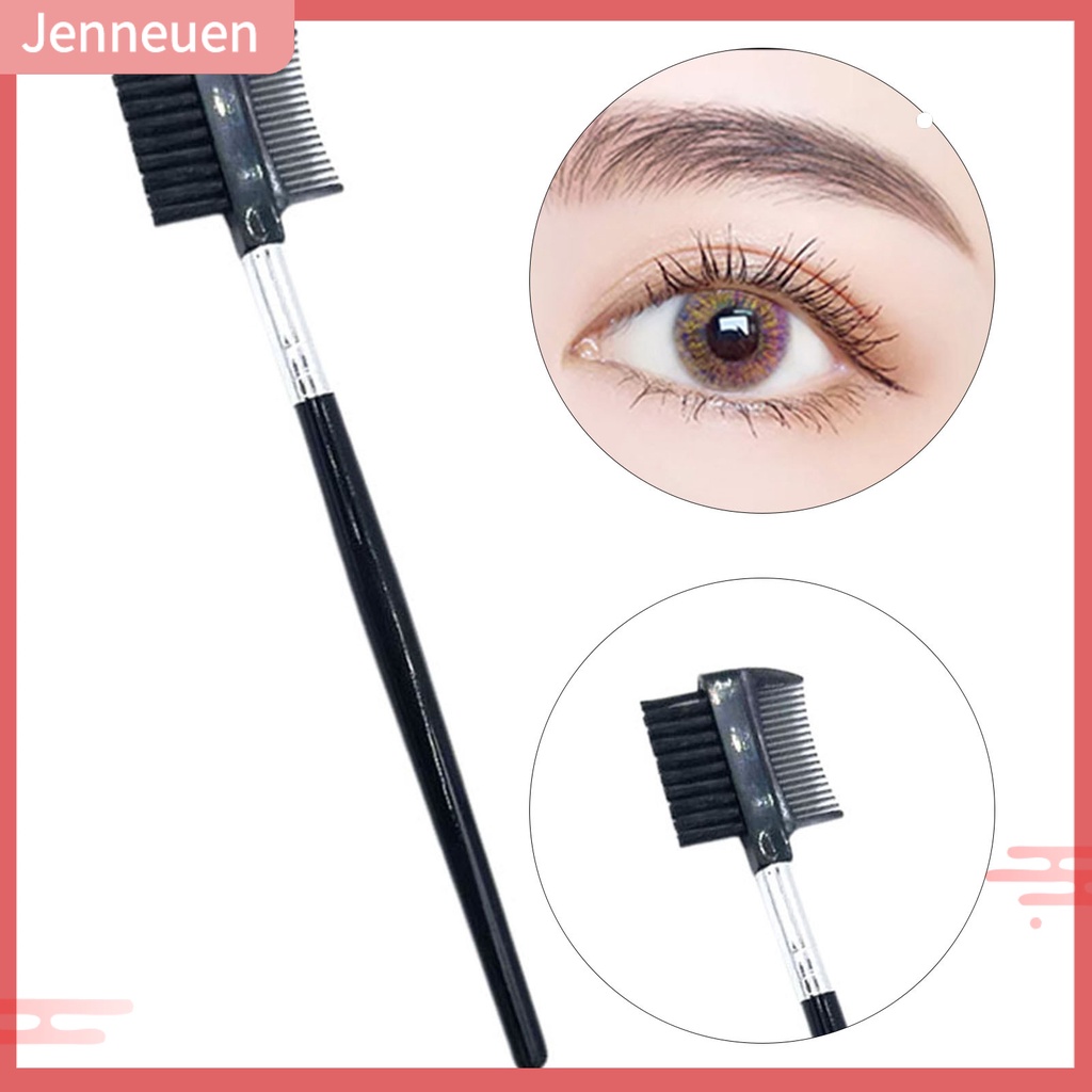 Lược Chải Lông Mày Và Lông Mi Hai Đầu Bằng Nhựa Tiết Kiệm Không Gian