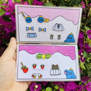 Squishy giấy búp bê choco dễ thương