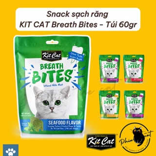 Bánh thưởng cho mèo KITCAT Breath Bites