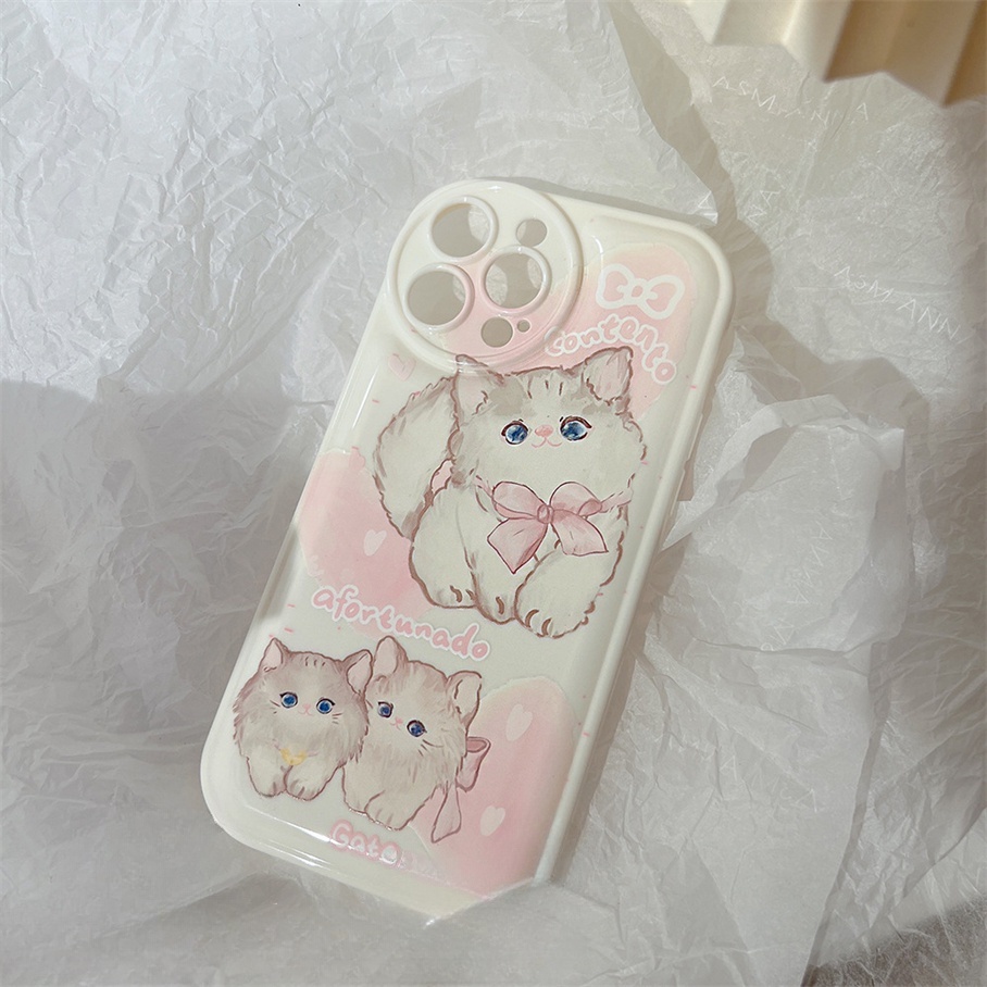 Ốp Điện Thoại Mềm Hình Cún Bông Cho Iphone6 6splus 7 7plus 8plus XR x xs 12 11 pro max plus 13 promax-5010