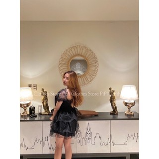 Đầm Voan Bi Tiểu Thư ✨ Hình Thật ✨