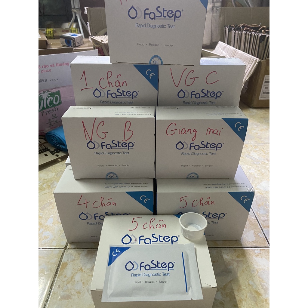 Que test thử ma túy 5 chân Fastep test nước tiểu tại nhà