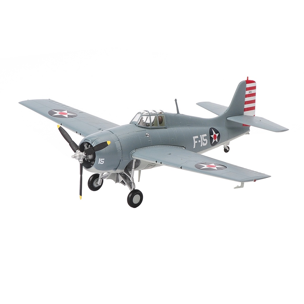 Mô Hình Máy Bay Chiến Đấu Mỹ F4F Wildcat VF-3 Aboard USS LEXINGTON WWII Tỉ Lệ 1 / 72