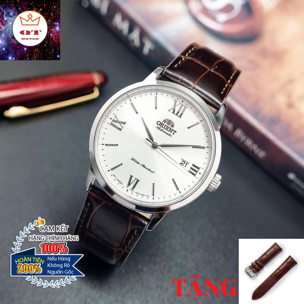 Đồng Hồ Nam ORIENT Automatic RA-AC0F12S10B Chính Hãng Tặng Dây Da Cao Cấp