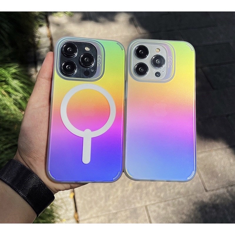 Ốp lưng ZAGG phản Quang đổi màu hỗ trợ sạc cho iPhone 14 Pro Max, 14 Pro chống sốc siêu đẹp chính hãng