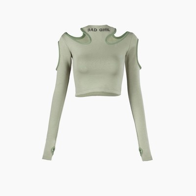 Set Đồ Nữ Sporty Cut-Out Tracksuit - Local Brand Chính Hãng