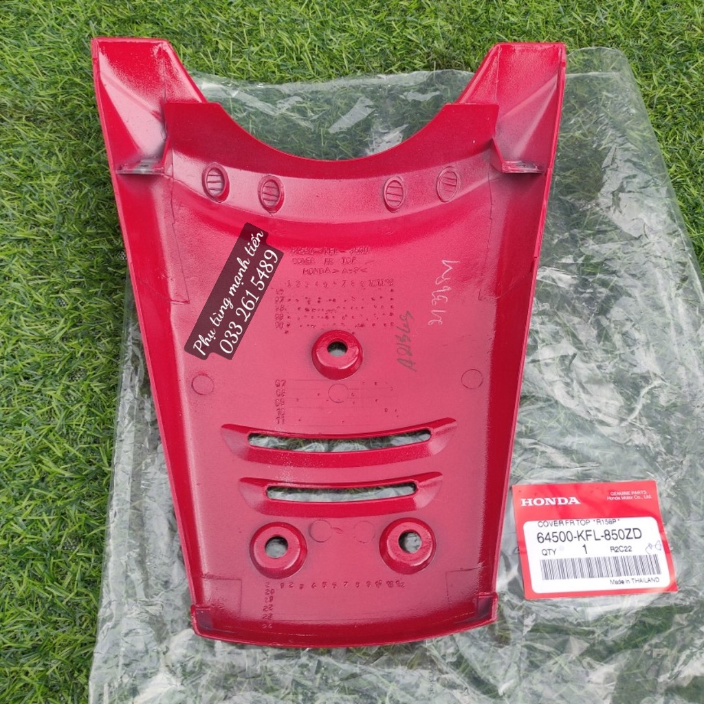 Mặt nạ Wave Thái 110 màu đỏ zin chính hãng Honda Thái Lan