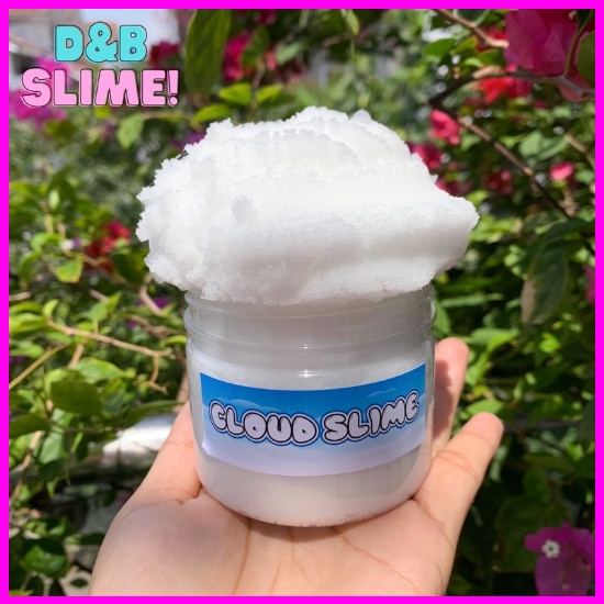 Cloud Slime 100ml - Chất Nhờn Slime Mây Cao Cấp Giúp Thư Giãn - Slime Mây 100ml