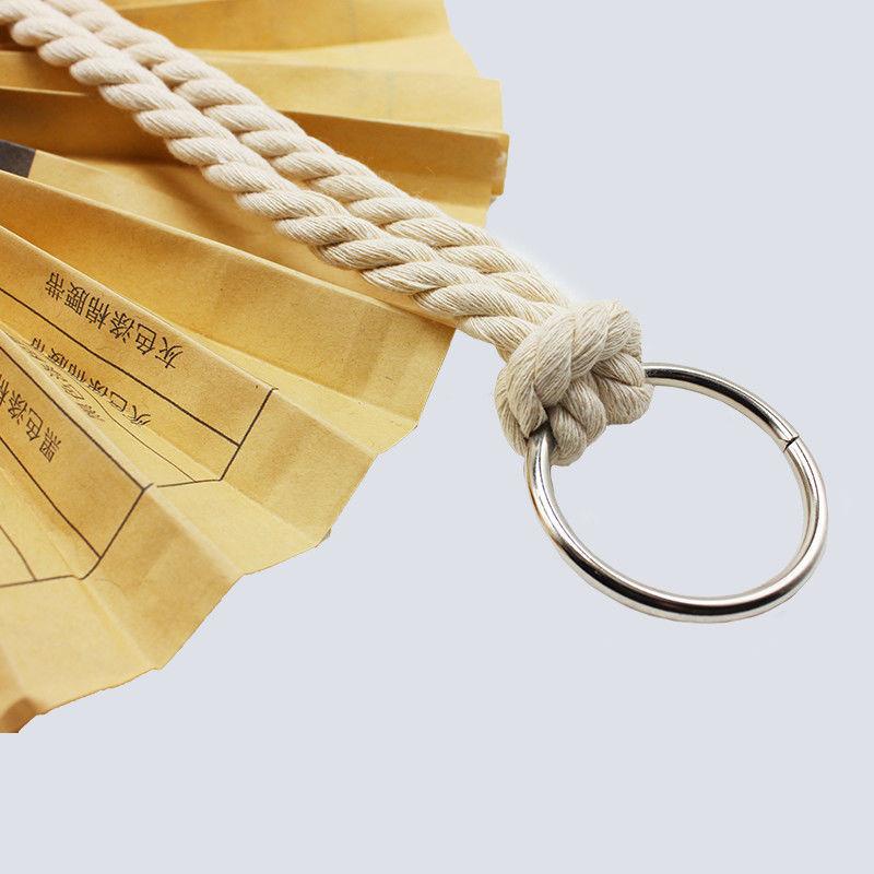 Thắt Lưng Dây Thừng cotton Màu Trắng Đen Phong Cách Harajuku Đơn Giản Dễ Phối Đồ Cho Nữ