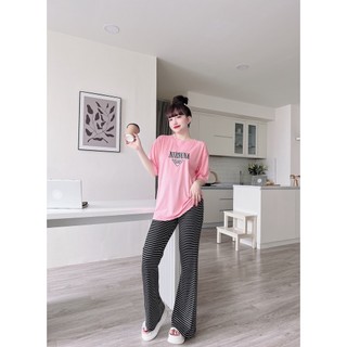 ⛅️ SET BỘ COTTON 100% SIÊU XINH QUẦN LOE HACK DÁNG Ạ