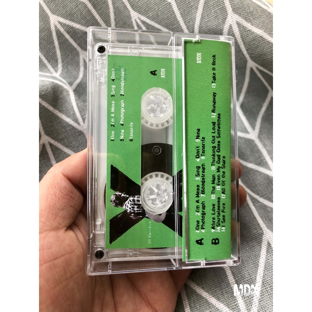 Album Sưu Tầm Băng cassette z08 ed sheeran ed sheeran  t1101
