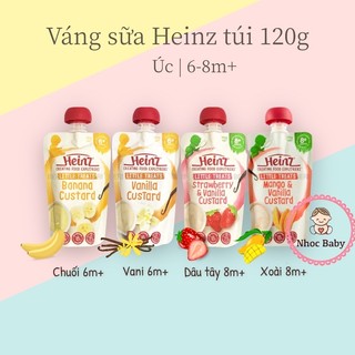 Váng sữa Heinz cho bé từ 4/6m+, Úc túi 120g