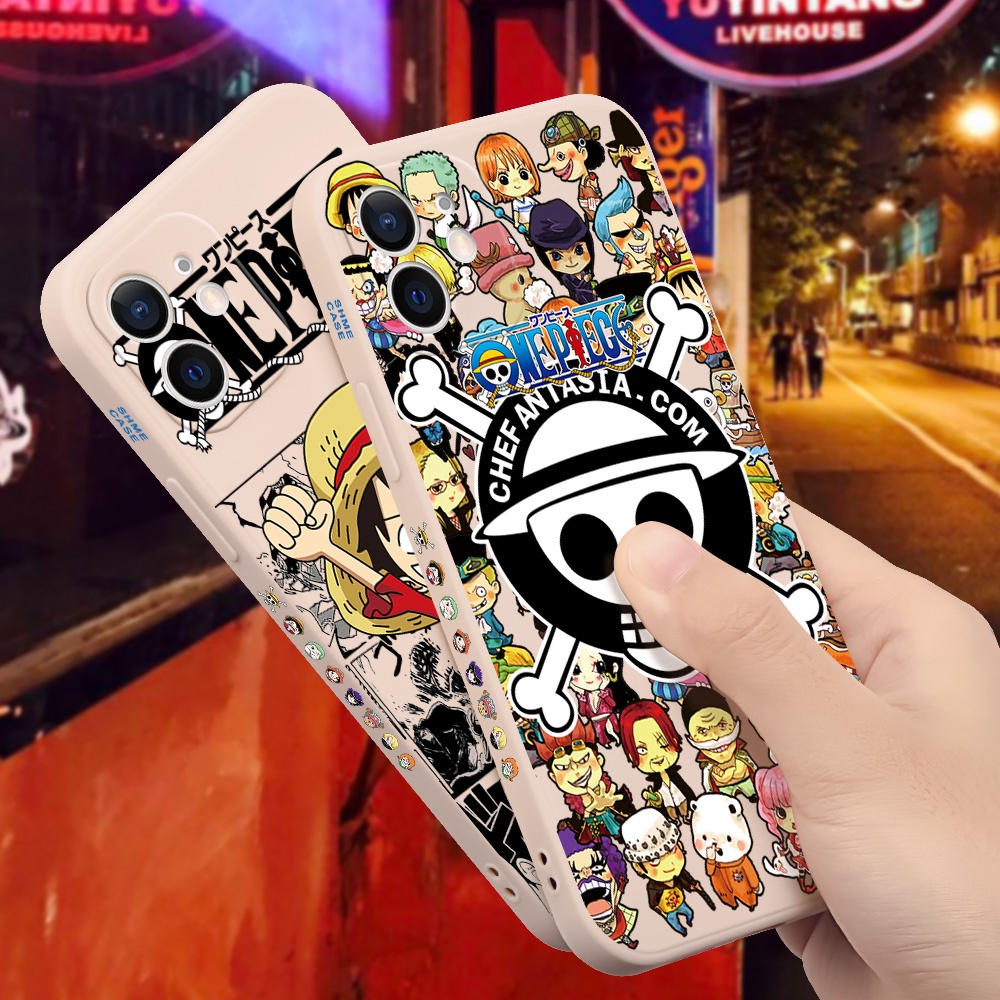 Ốp Điện Thoại In Hoạt Hình One Piece Cho Redmi 9T 9A 9 Redmi Note 10S 10 9 8 7 Pro #K019