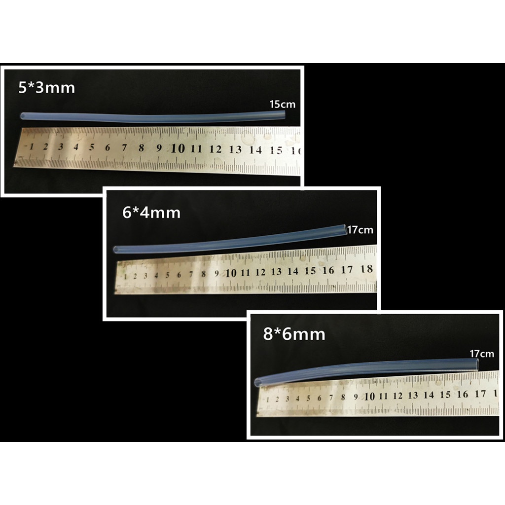 Ống Hút Thay Thế Bằng Silicone Cho Bình Sữa Em Bé