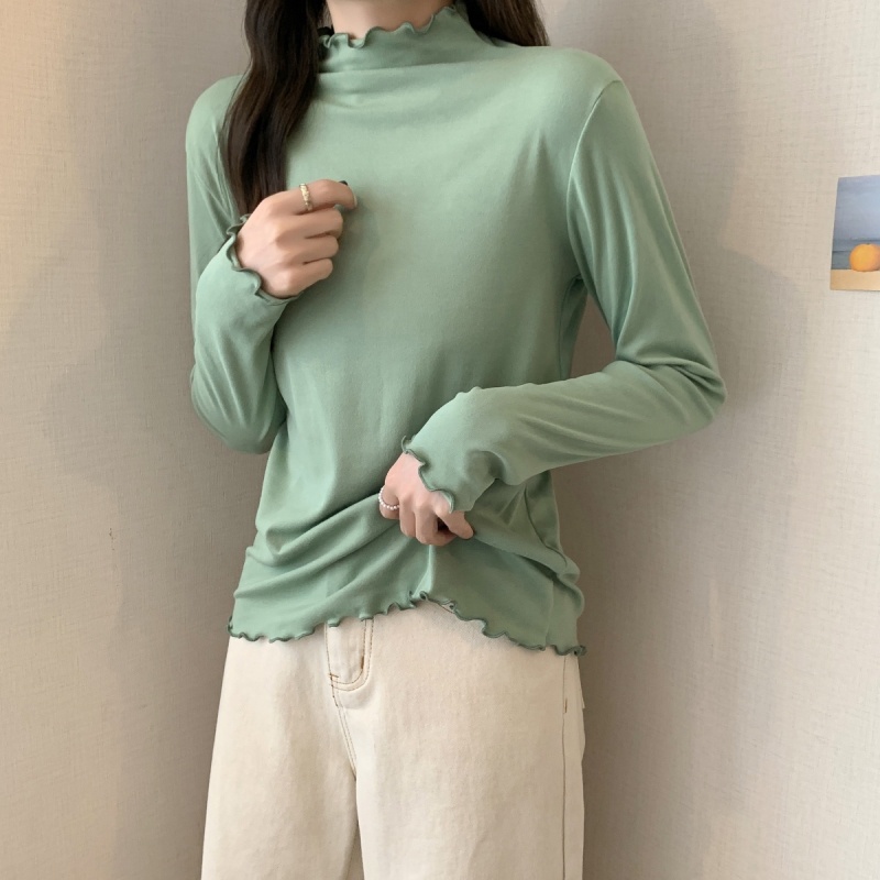 NRVP Áo Thun Nữ Dài Tay Phong Cách Hàn Quốc Mới 2023