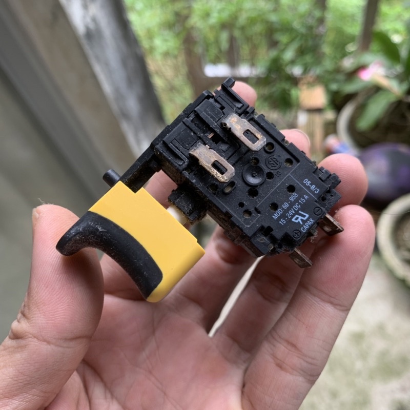 Cò khoan pin CAPAX 15A điều tốc motor chổi than 775 550 DC 9-24V chế khoan vặn vít