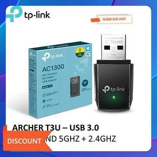 Cạc mạng không dây TP-Link Archer T3U AC1300Mbps (Chính Hãng)