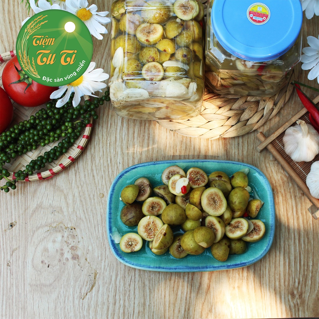 SUNG MUỐI CHUA NGỌT Hũ 500g và 1kg - Giòn, Chua, Ngọt