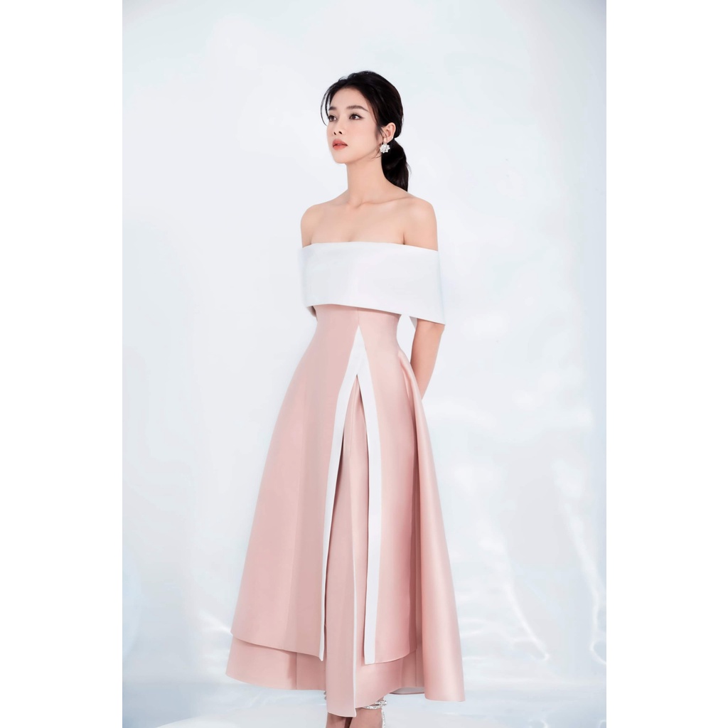 LARMES - Đầm Dakota trễ vai