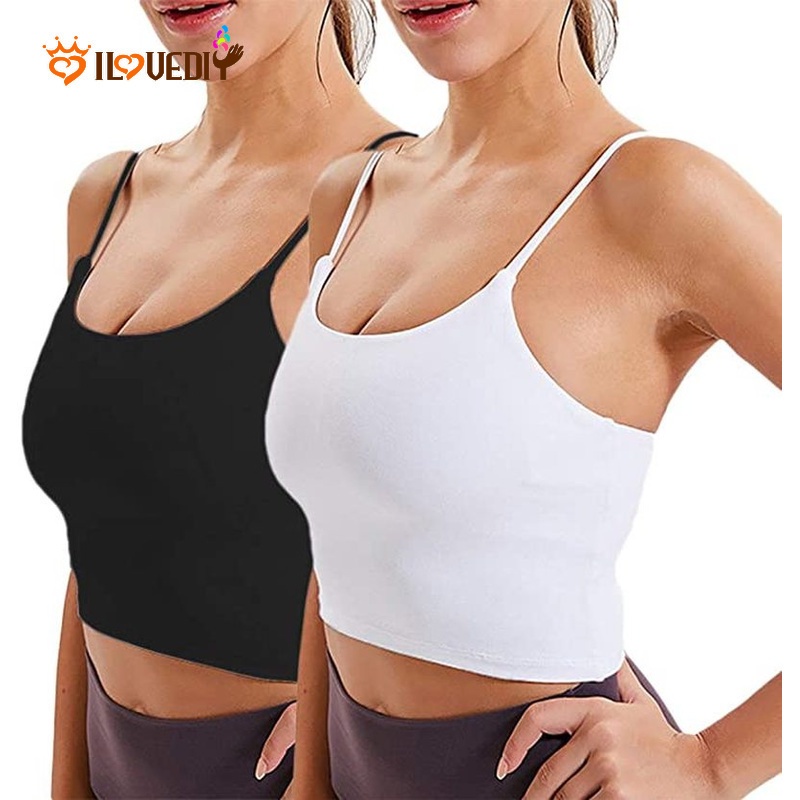 [Hot] Áo Tank Top Dài Dệt Kim Cotton Không Tay Cổ Chữ V Màu Trơn Thời Trang Thường Ngày Cho Nữ [Áo Tank Top Cơ Bản]