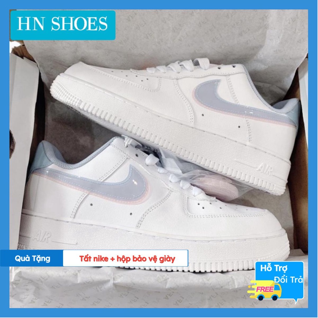 Giày Nik.e Air Force 1 AF1 lv8 xanh hồng bản cao cấp 1-1 hàng trung full phụ kiện HN_SHOES1997