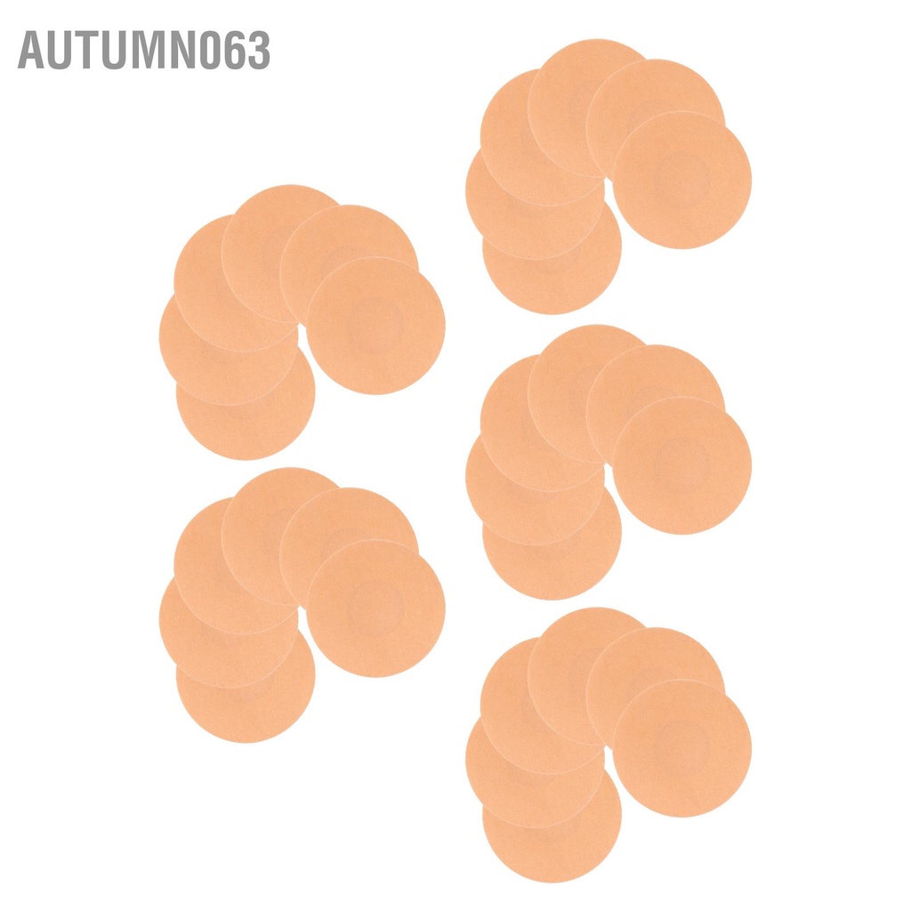 Autumn063 30 cái Dùng một lần Núm vú Bao gồm Unisex Chất kết dính Vô hình cho Thể thao Công việc Bơi lội Bữa tiệc hàng ngày