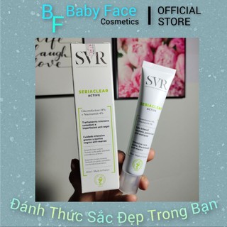 Kem dưỡng ẩm kiềm dầu ,giảm mụn cho da dầu mụn SVR sebiaclear Active