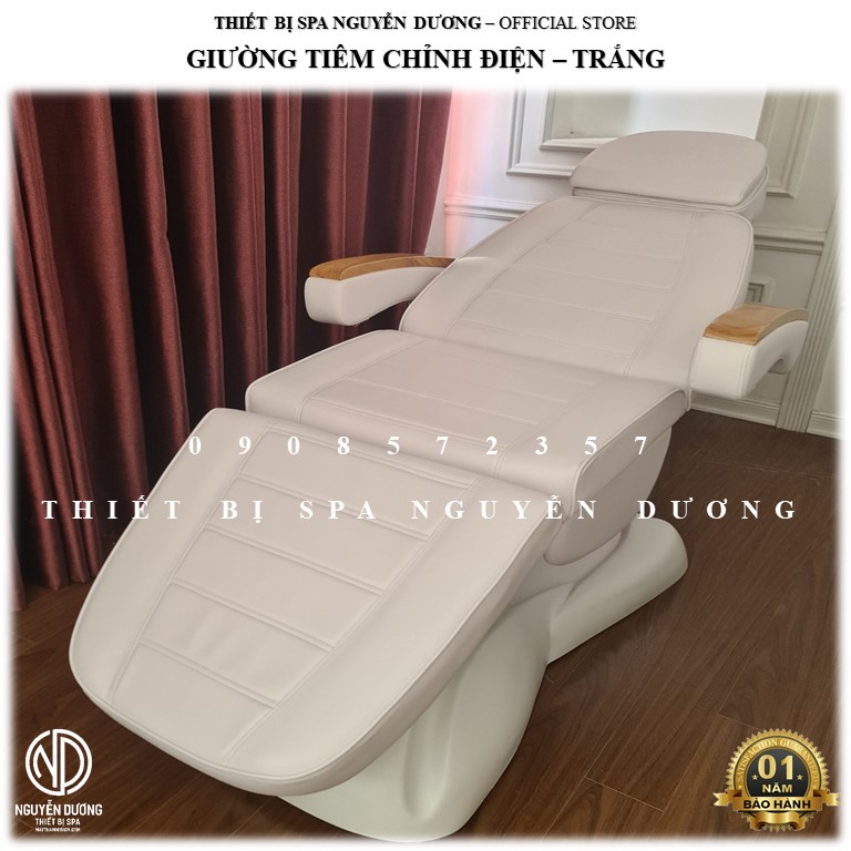 [FREESHIP HCM], [Có Sẵn] Giường Tiêm Filler Chỉnh Điện, Giường Phun Xăm Chỉnh Điện, Giường Phẫu Thuật Chỉnh Điện