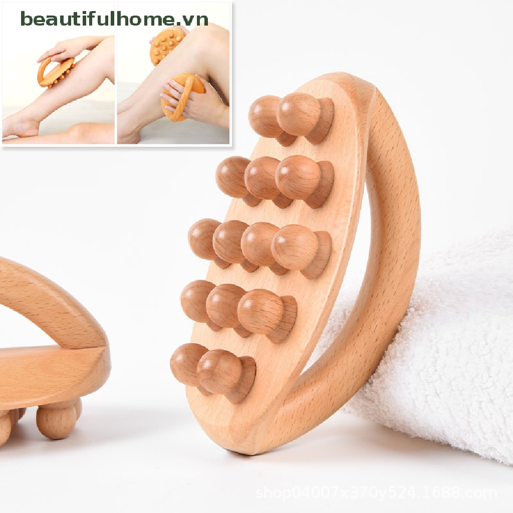 Bàn Chải 14 Hạt Massage Lưng Cơ Thể Thư Giãn