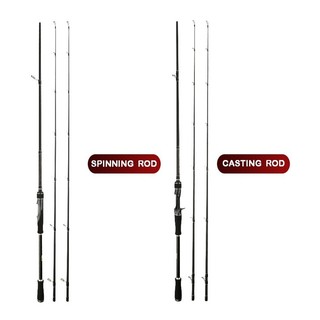 Cần câu lure 2 ngọn Tomahawk