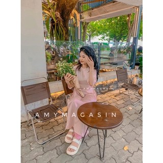 Áo dài cúc bọc -toàn bộ ảnh thật