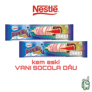 Kem nestle eski hương vani phủ socola dâu