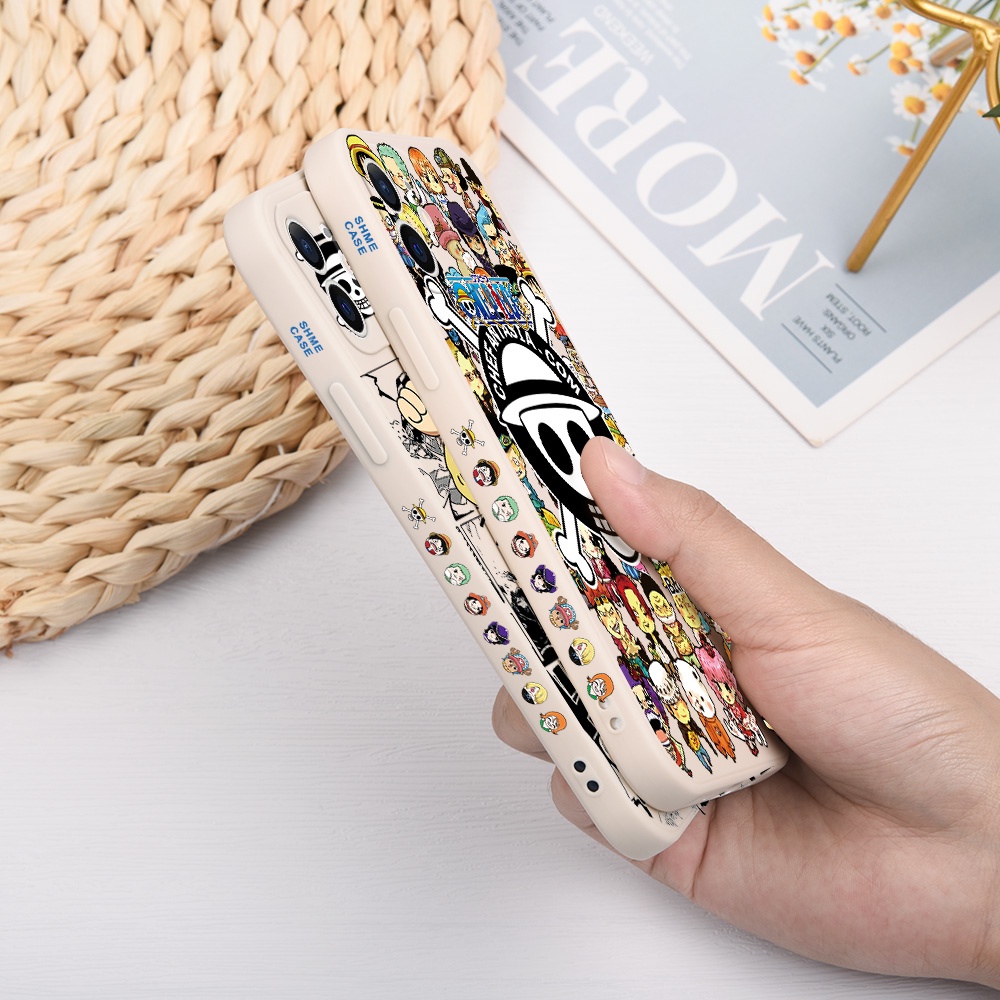 Ốp Điện Thoại In Hoạt Hình One Piece Cho Redmi 9T 9A 9 Redmi Note 10S 10 9 8 7 Pro #K019