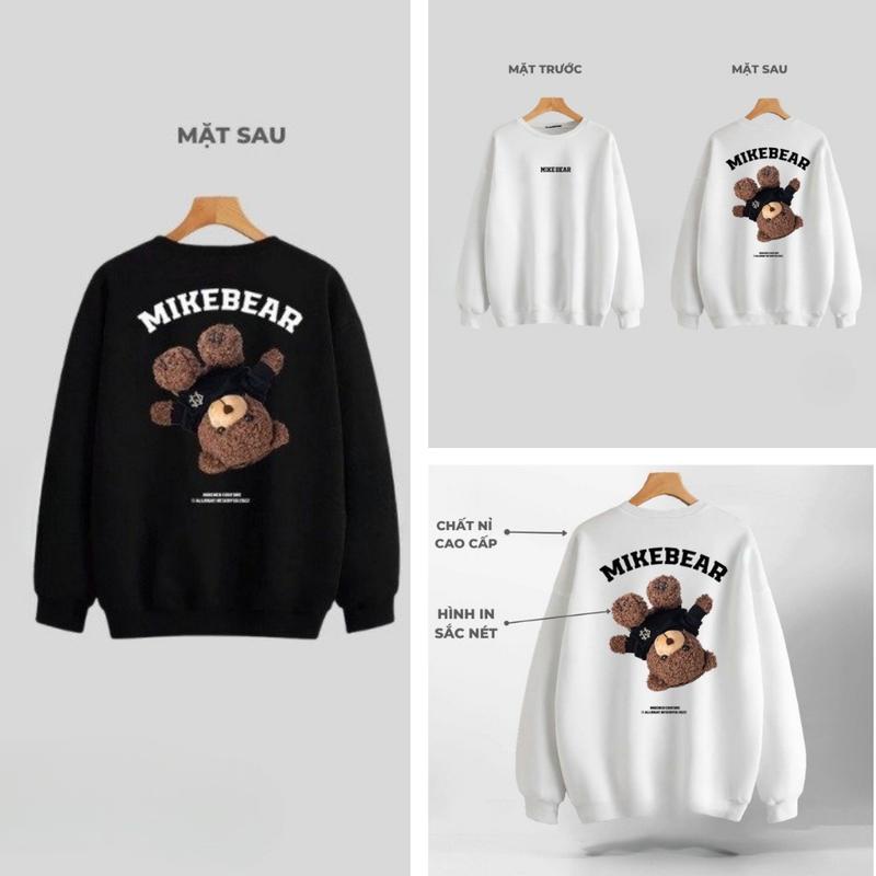 Áo sweater MIKENCO MC nhiều mẫu chất nỉ bông dày ấm form rộng thoải mái