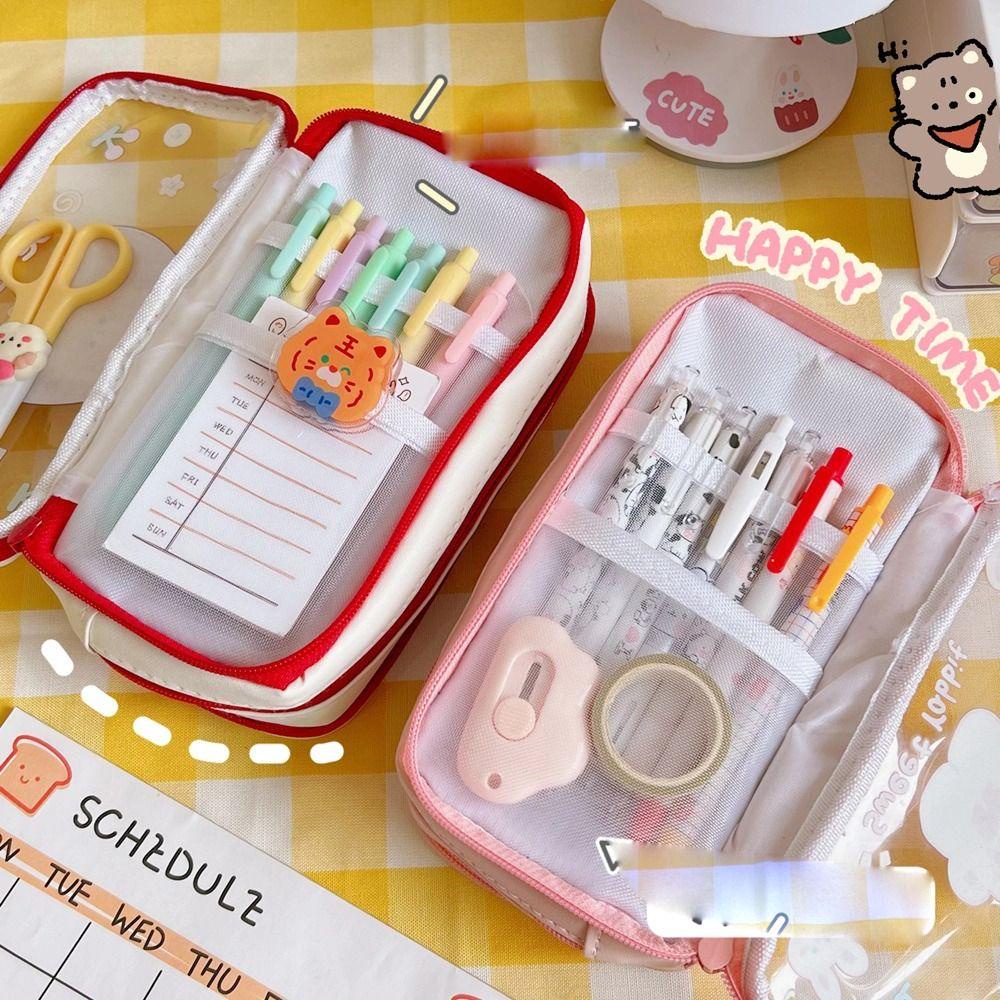 Bóp Viết Trong Suốt Hình Thỏ Dễ Thương Sáng Tạo