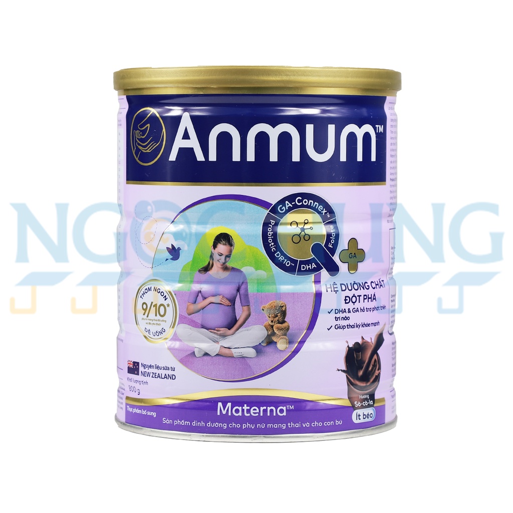 Sữa bột Anmum Martena Hương Socola 800g