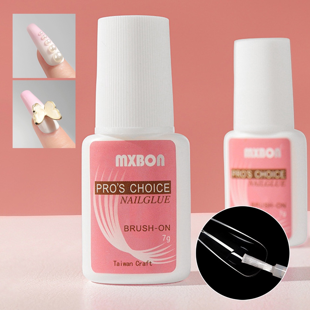 Keo Dán Móng Tay 7g Dạng Lỏng Nhanh Khô Chắc Chắn Không Mùi Tiện Dụng