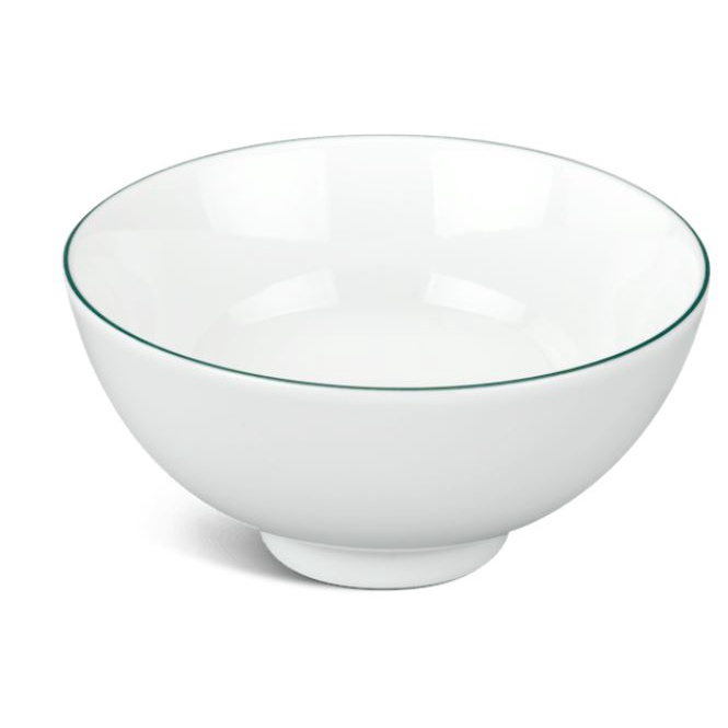 Chén Sứ Cao Cấp Minh Long 11.5 cm - Jasmine - Chỉ Xanh Lá