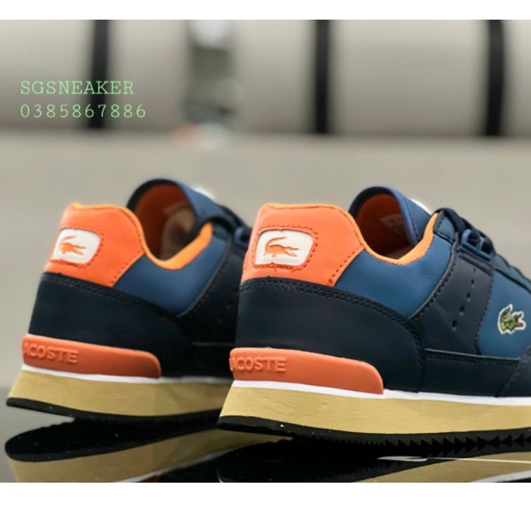 Giày Lacoste Blue Nam  AUTHENTIC SHOES - Chính Hãng - FullBox
