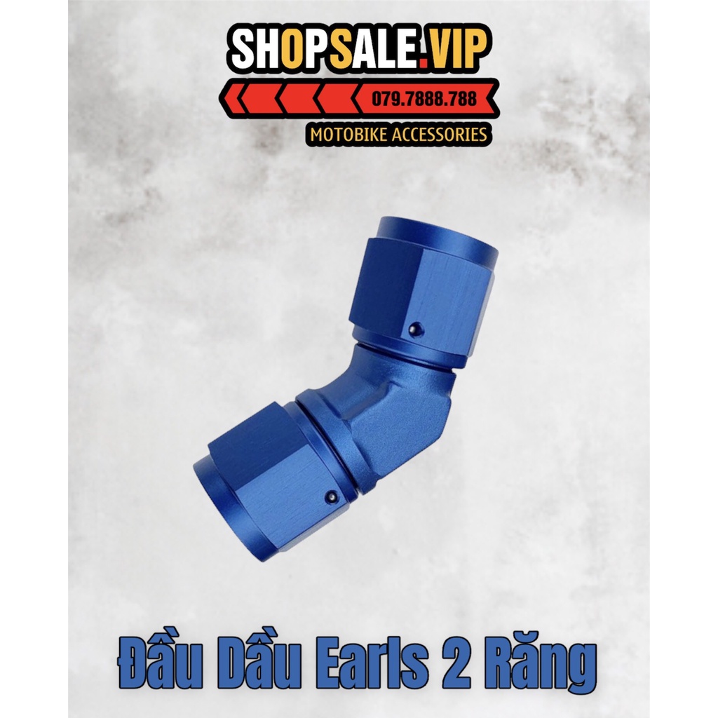 Đầu Earls 2 Răng 45 Độ
