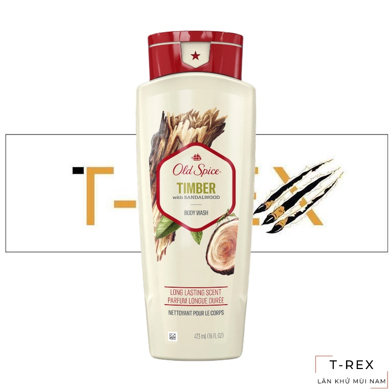 Sữa Tắm Old Spice TIMBER 473ml