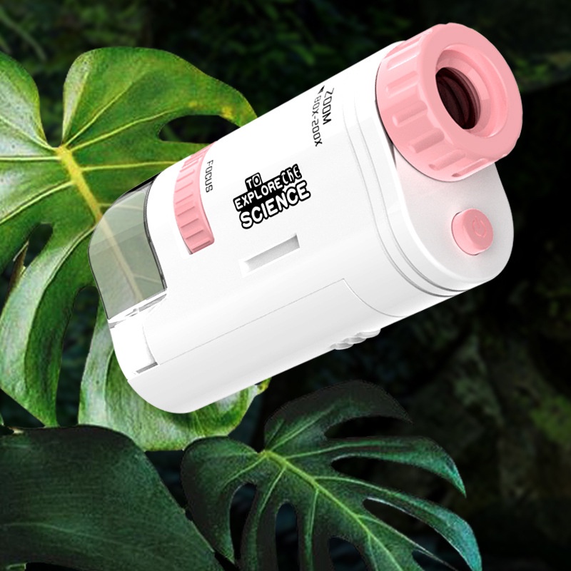 Đồ chơi kính hiển vi cầm tay mini mới nhất 2022