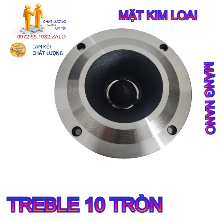 Một củ loa tép PIONEER 10CM màng nano - LOẠI 4 VÍT - TẶNG TỤ 2,2MF DT -ĐIỆN TÍN 3