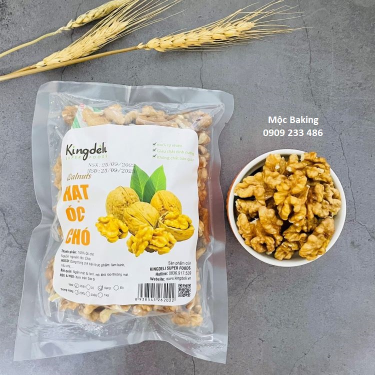 Hạt nhân óc chó Mỹ 200g, 100g, 50g