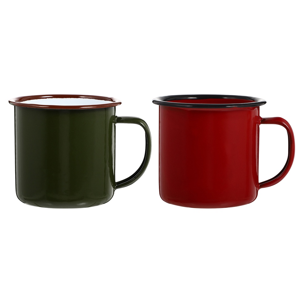 Cốc Cà Phê Bằng Thép Không Gỉ Phong Cách Vintage