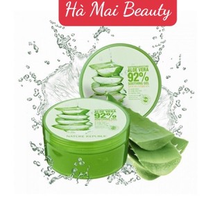 GEL LÔ HỘI 92% , 100% NATURE REPUBLIC ALOE VERA U2
